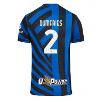 Maglie da calcio Inter Milan Denzel Dumfries #2 Prima Maglia 2024-25 Manica Corta